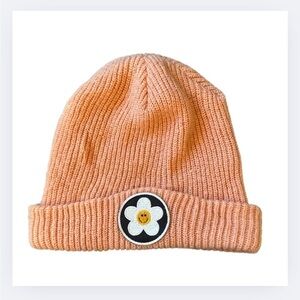 Tiny Whales Pink Be Happy Beanie